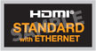 標準の自動車用HDMIケーブル